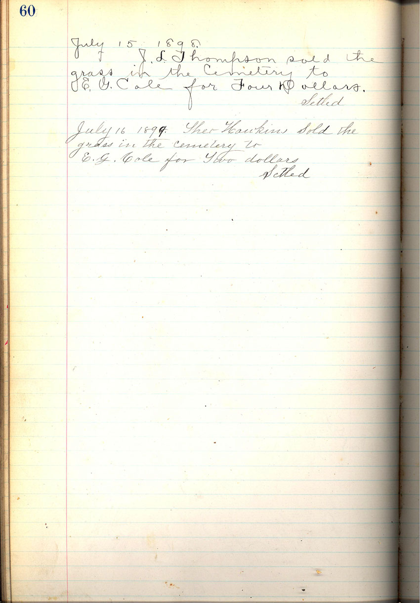 minute book